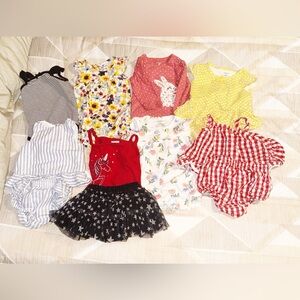 Infant Girls Spring Bundle SZ 6-9M